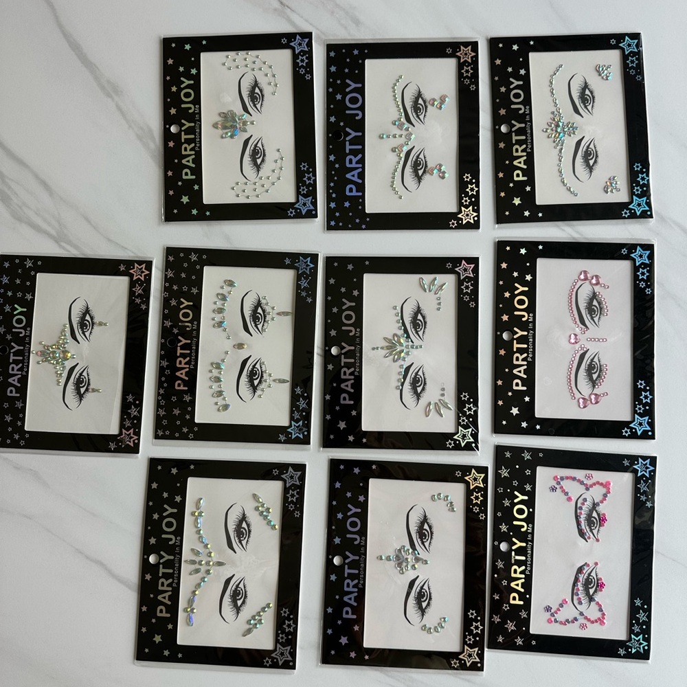 Eye Makeup Stickers - Multicolor